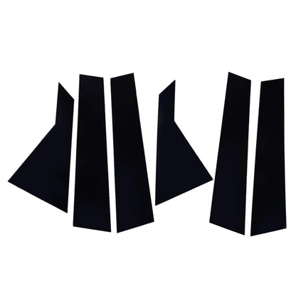6 x Door Mouldings B Pillar Trims for Kia Forte (2019-2021)