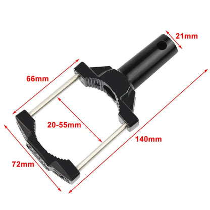 Fork Mount Bracket Clamp Holder for Motorcycle Spot Fog Driving Head Light (N/A)