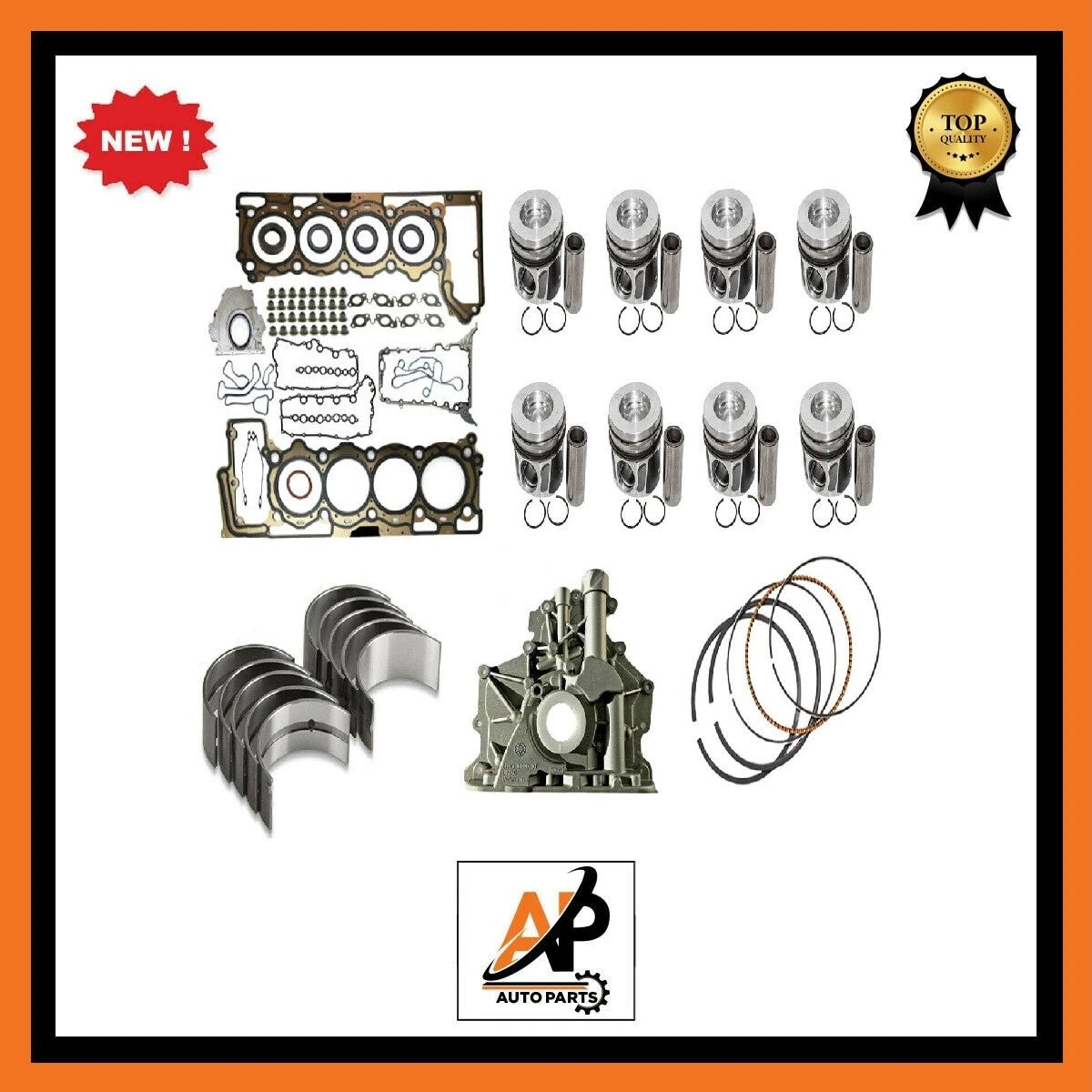 Engine Gasket Set Replacement Kit Full Set for Land Rover Jaguar 4.4 (2010–2013)
