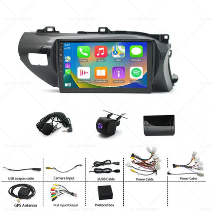 10.1'' Car Stereo Radio Head Unit for Toyota Hilux (2015-2022)