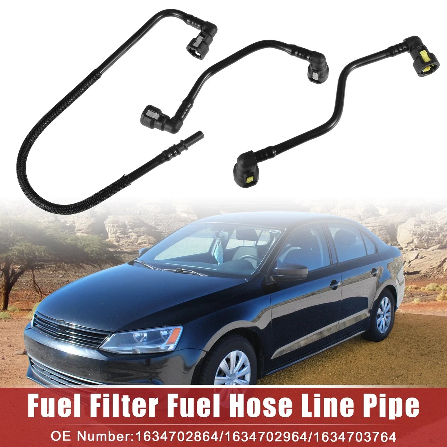 Fuel Filter Hose Line Pipe for Mercedes-Benz ML350 (1998-2005)