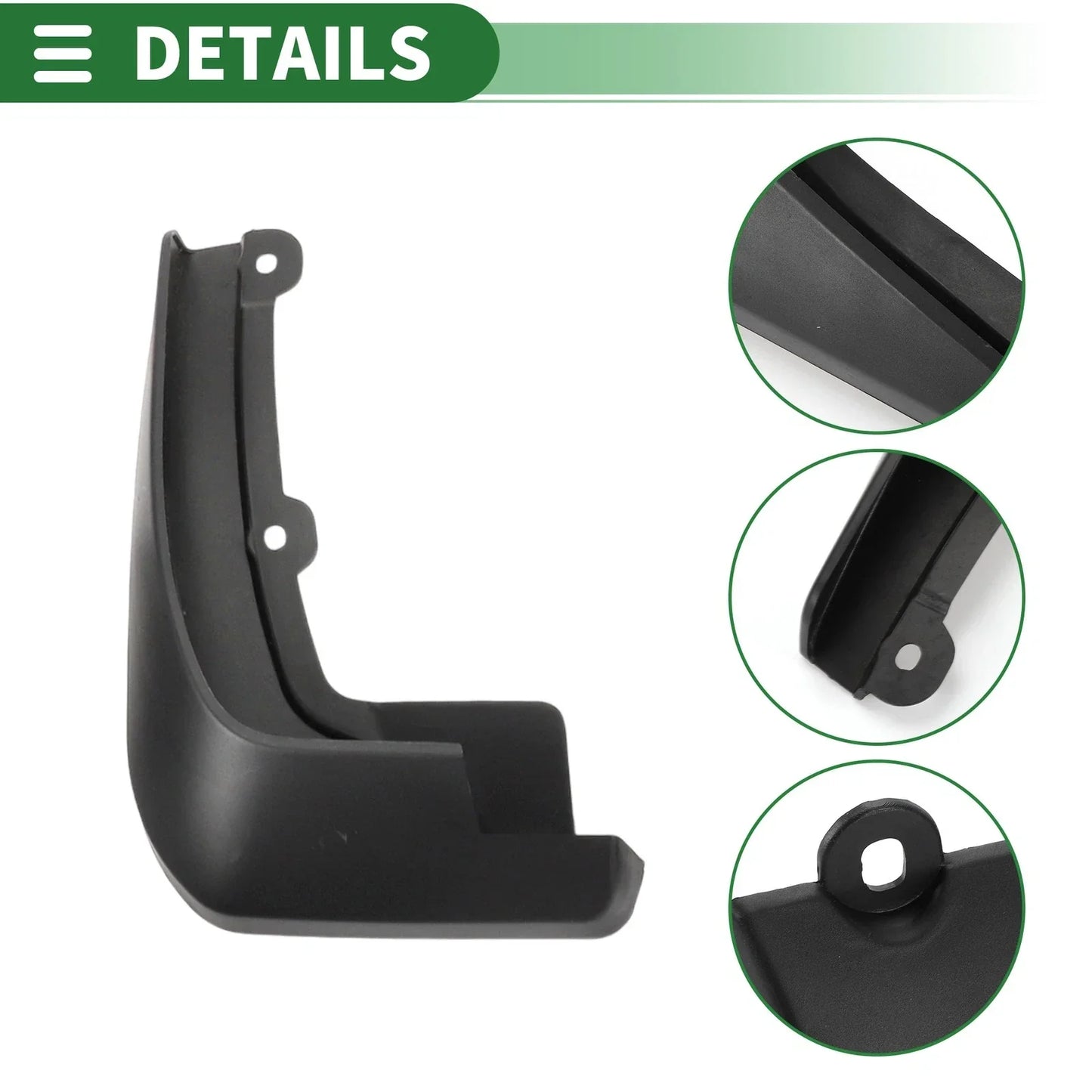 Mud Flaps Splash Guards for Honda Fit (2015-2020) - Front & Rear Set