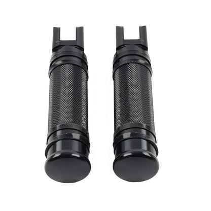 Front Footboards Pegs for Harley Softail Breakout Fat Bob 2018-2023 Black