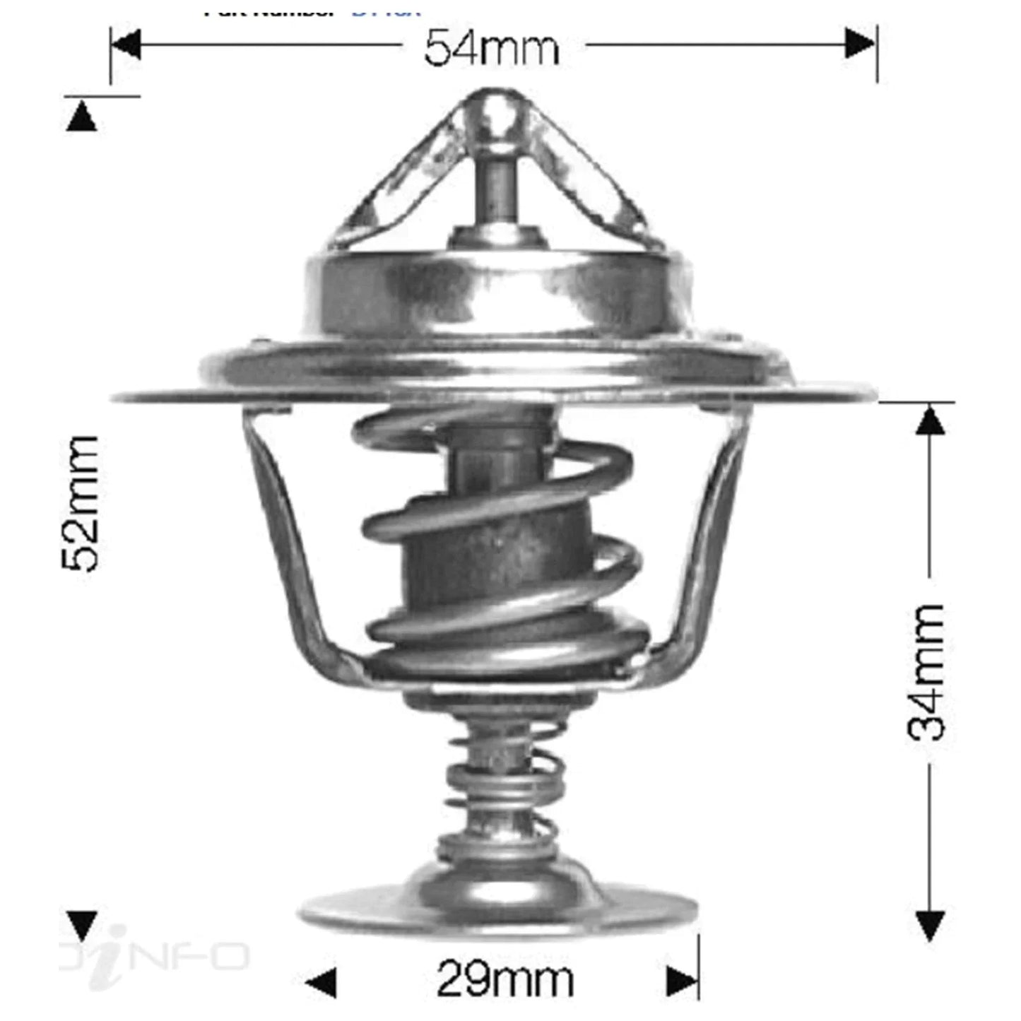 Thermostat for Nissan Elgrand ALE50 ALWE50 V6 3.3L VG33E 1997~2000