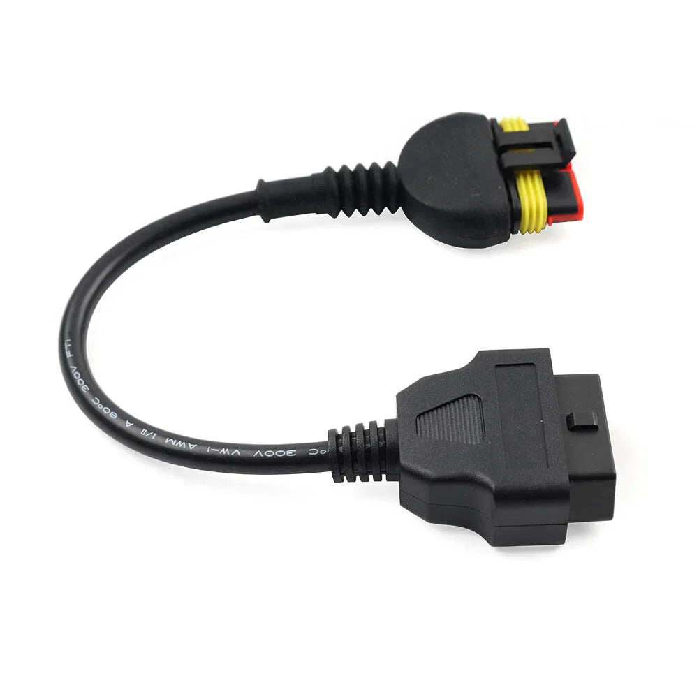 OBD2 Diagnostic Cable Adapter 6 to 16 Pin for Benelli Motorcycle