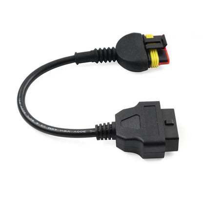 OBD2 Diagnostic Cable Adapter 6 to 16 Pin for Benelli Motorcycle