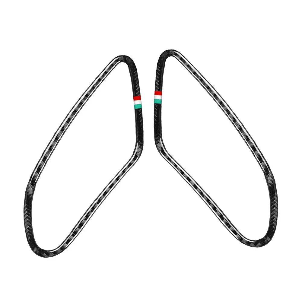 Black Side Air Vent Outlet Cover Trim for Alfa Romeo 159 Brera Spider