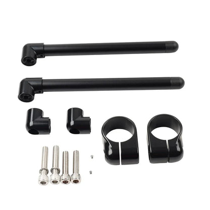 48MM Cafe Racer 7/8" Clip-On Handlebar for Universal Motorcycles