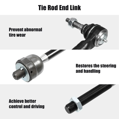 4 Pcs Tie Rod End Links for Dodge Charger (2011-2023)