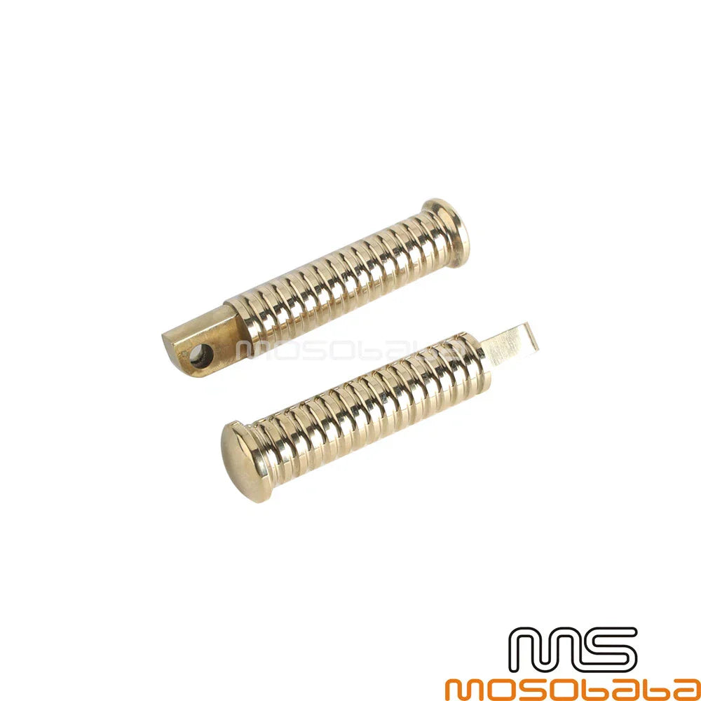 Brass Foot Pegs for Harley Sportster XL 883L/R XLH883 Forty-Eight (1997-2019)