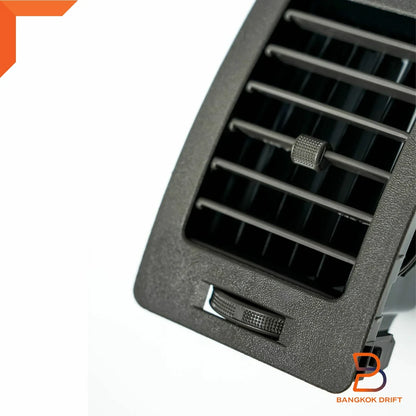 BLACK  LH+RH AIR A/C VENT GRILLES for TOYOTA HILUX UTE VIGO (2005-2014)