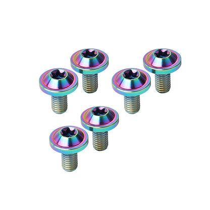 6 x Alloy Bolts Truss Torx Head Screws M6x25mm for Motorcycle Bike