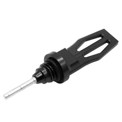 CNC Black Engine Oil Dipstick Cap Plug for Motorcycle Crankcase Gauge