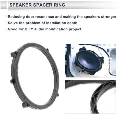 Speaker Spacer Ring Adaptor for Mercedes-Benz 6.5" Speakers