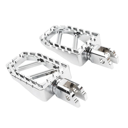 CNC Front Floorboards Foot Pegs for Harley Softail Fat Boy Low Rider (2018-2023)