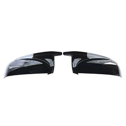 Rear View Mirror Cover Trim for BMW X5 X6 E70 E71 (2007-2013) Glossy Black