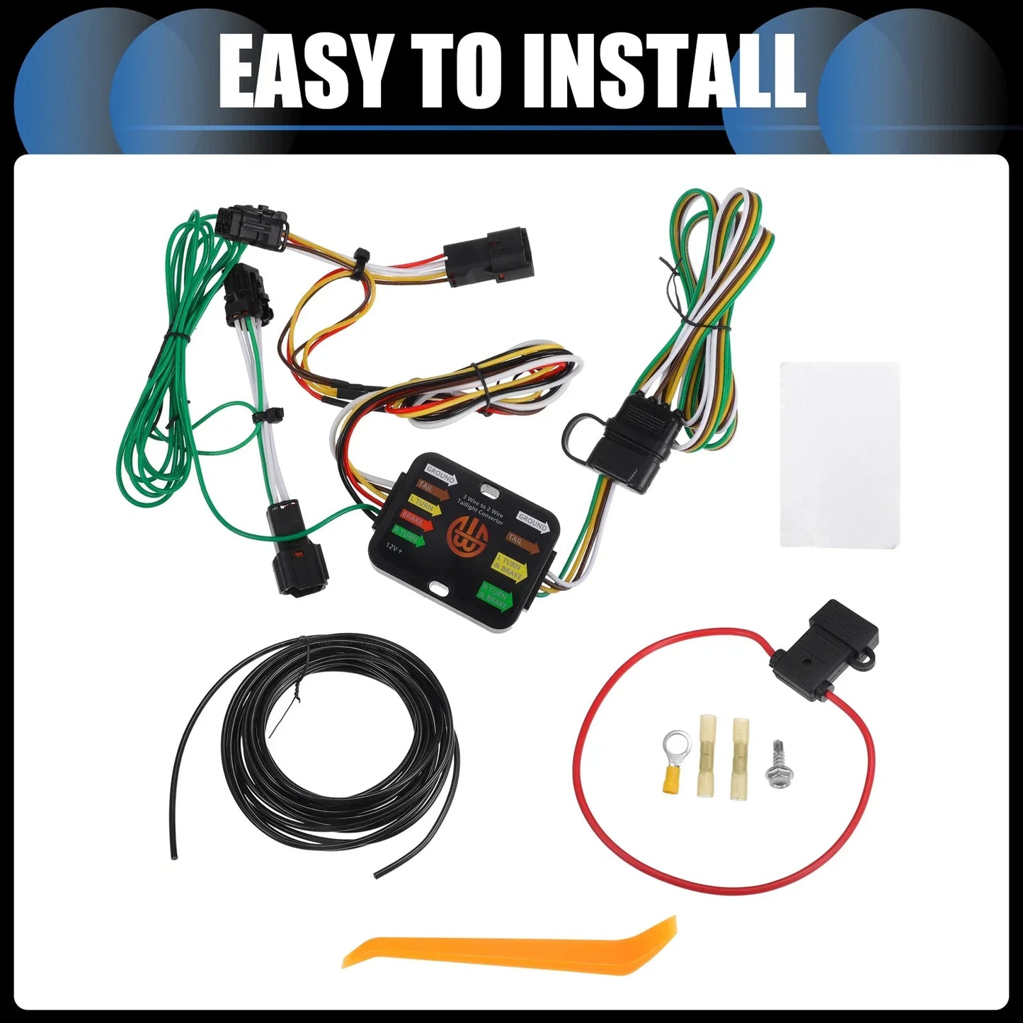 4-Pin Trailer Wiring Harness Kit for Hyundai Tucson (2010-2018)