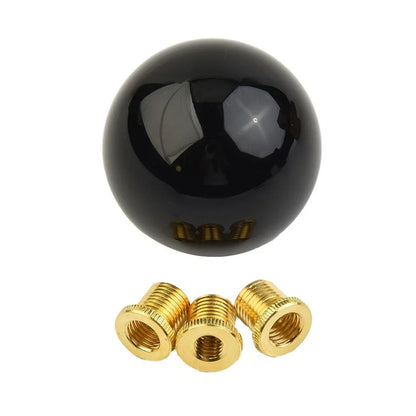 Gear Shift Knob / Black Acrylic Round Ball for Manual Transmission Cars