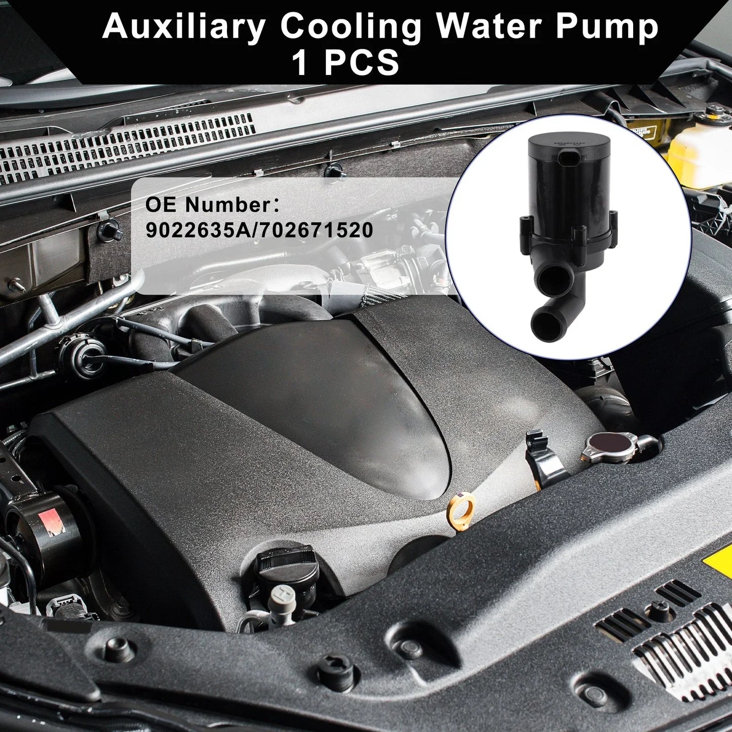 Auxiliary Cooling Water Pump for Mercedes-Benz Actros MP4 (2011-2025) 1 x Pc