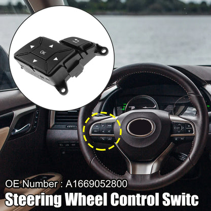 Multi Function Steering Wheel Control Switch for Mercedes Benz E W212 (2009-2016)