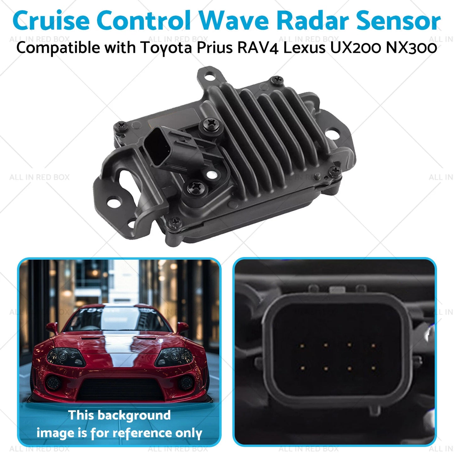 Cruise Control Wave Radar Sensor for Toyota Prius, RAV4, Lexus UX200 (2016-2023)