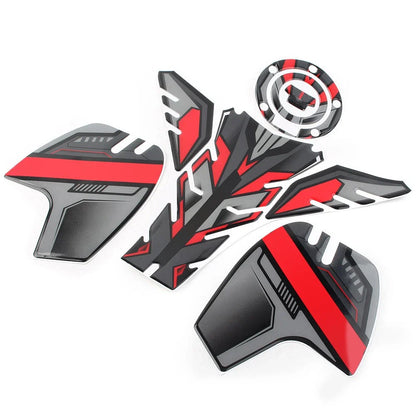 3D Gas Tank Pad Decal Sticker Red for Yamaha MT-09 SP Tracer (2018-2020)