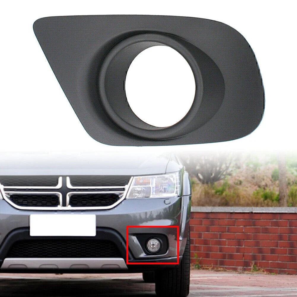 ABS Front Left Fog Light Cover for 2011-2020 Dodge Journey, Chrysler 200
