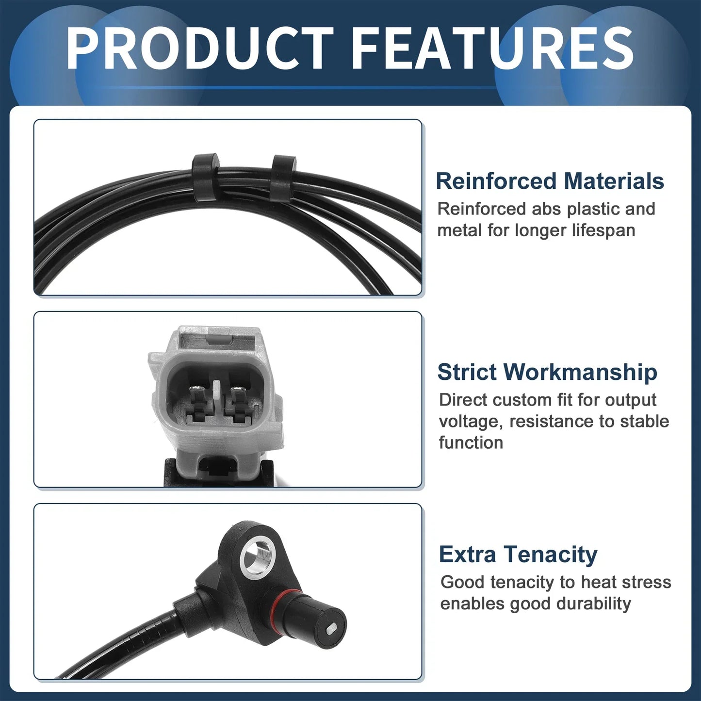 ABS Wheel Speed Sensor for Dodge Ram 1500 (2010-2018)