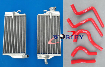 Aluminum Radiator & Hose for Honda CR125R CR125 2-Stroke (2004)