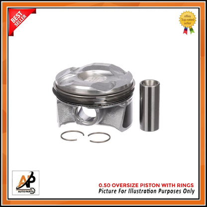 Engine Piston Rings Set Replacement for Mini Cooper 1.6 Petrol (2012–2016)