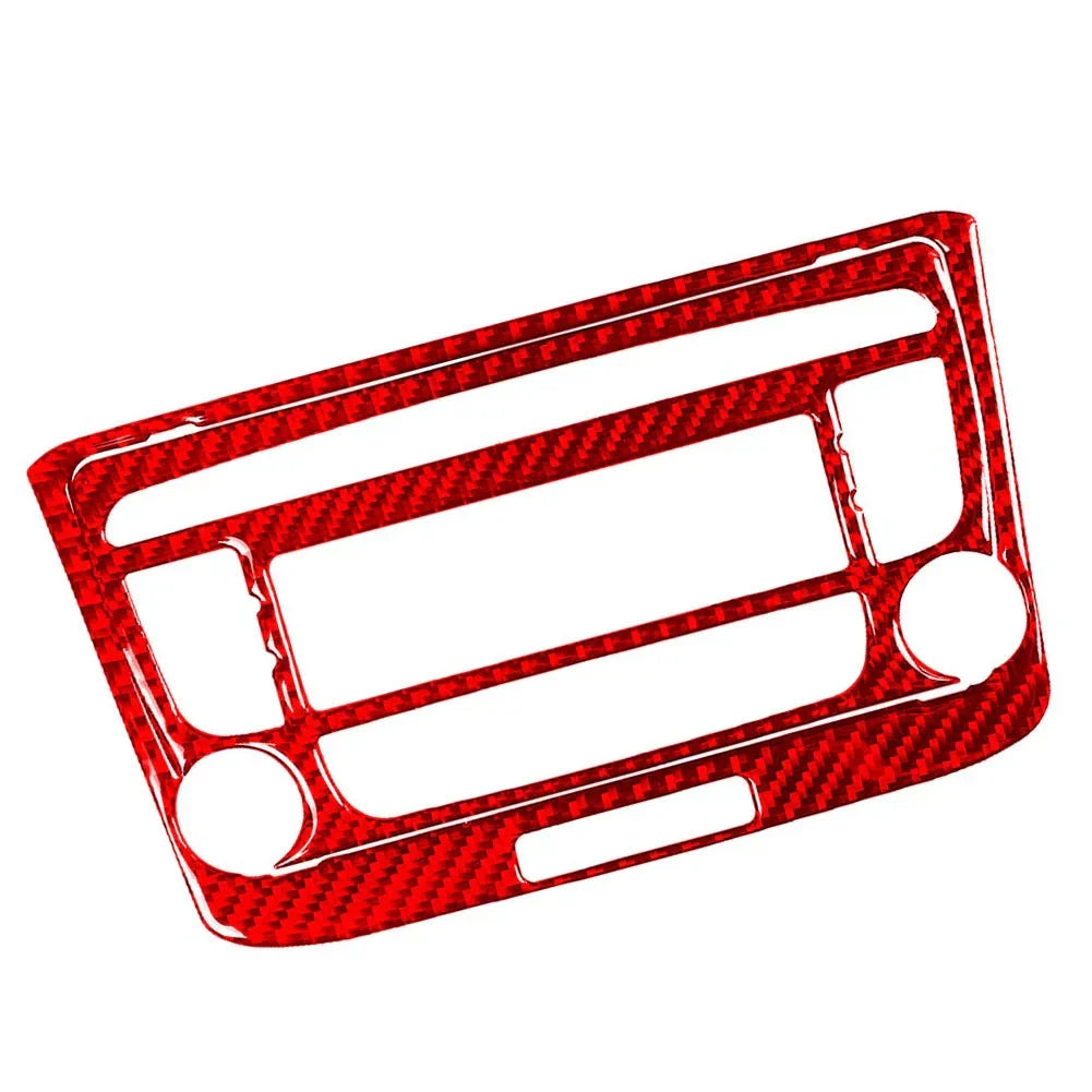 Air Conditioner CD Switch Control Panel Cover Trim Red for Audi TT TTRS (2008-2014)