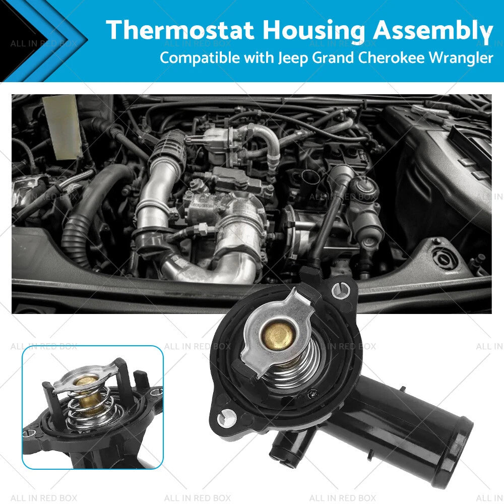 Thermostat Housing for Jeep Grand Cherokee, Wrangler (2011-2023)