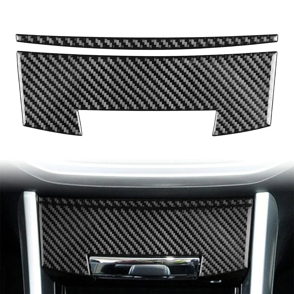 Carbon Fiber Interior Storage Box Cover Trim for Honda Accord (2013-2017)