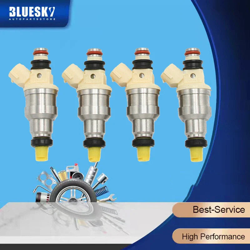 4 x Fuel Injectors for Suzuki Sidekick, X-90, Tracker 1.6L (1996-1998)