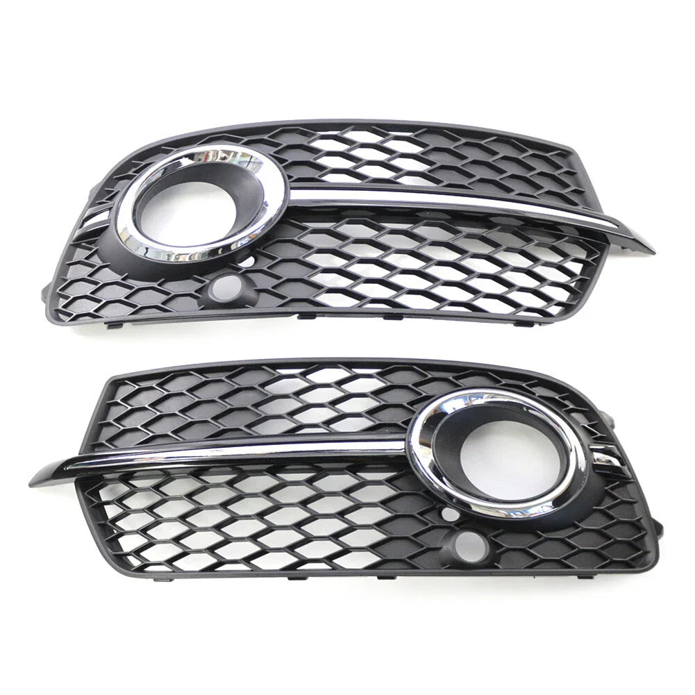 Front Fog Lamp Grill Cover Chrome Trim for Audi Q5 (2013-2017)