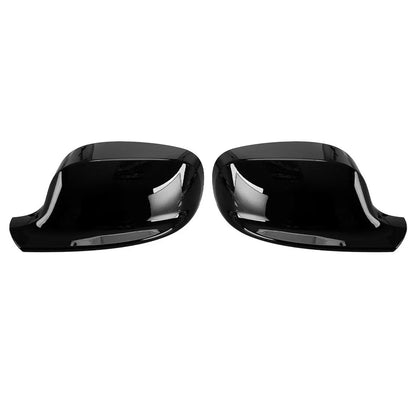 Black Side Mirror Covers for BMW X3 F25 (2011-2014) - 2 x Caps