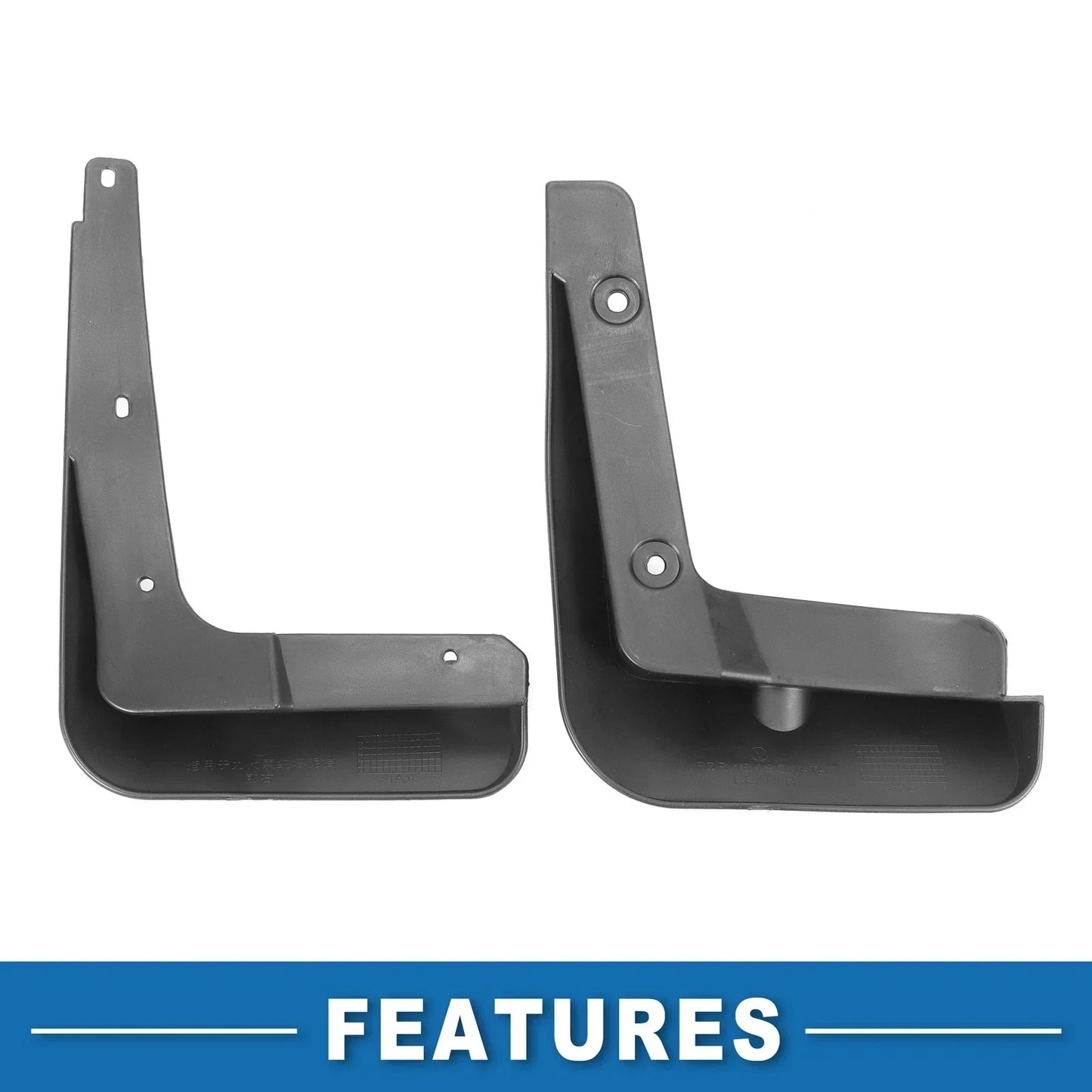 Front & Rear Mud Flap Splash Guards for Hyundai Sonata Sedan (2015-2016)