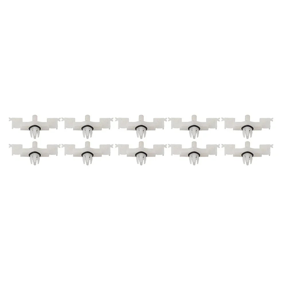 10 x Door Sill Scuff Plate Clips for Porsche Cayenne (2003-2010)