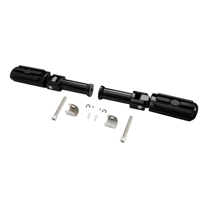 Driver & Passenger Footpegs Bracket for Harley Softail Low Rider (2018-2025)