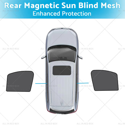 Rear Magnetic Sun Blind Mesh for LDV T60 Ute (2017-2024) UVA & UVB Protection