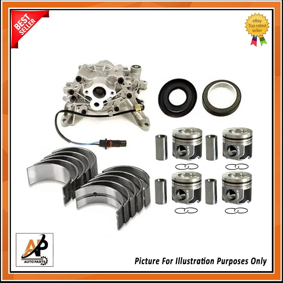 Engine Rebuild Kit Replacement for Land Rover Jaguar 204DTD 2.0 Diesel (2008–2020)