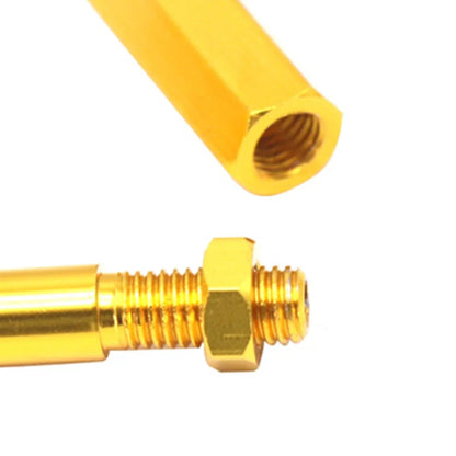 90 Degree Throttle Cable Adjuster for Universal Motorcycle - Gold