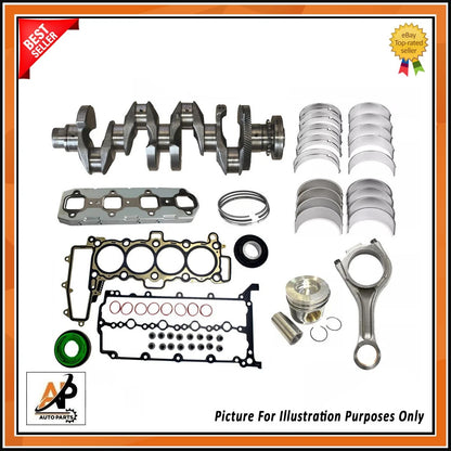 Crankshaft with Engine Rebuild Kit for Land Rover 2.0D 204DTD (2003–2010)