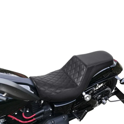 Driver Passenger Seat for Harley Dyna Fat Bob FXDF Street Bob FXDB (06-17)