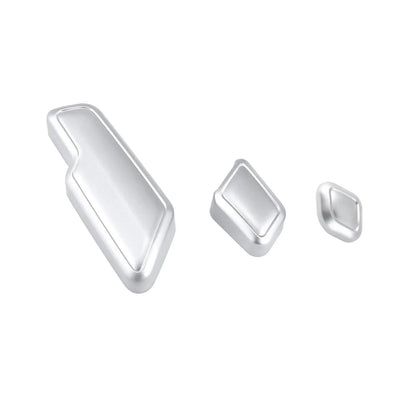 3 x Door Seat Adjust Button Switch Cover Trim Set for Mercedes Benz (2010-2015)