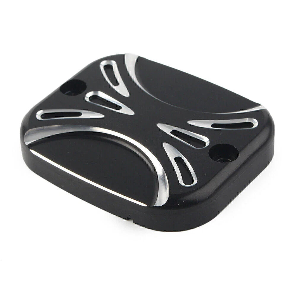 CNC Front Brake Reservoir Master Cylinder Cover for Harley Road King, Softail