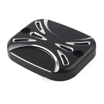 CNC Front Brake Reservoir Master Cylinder Cover for Harley Road King, Softail