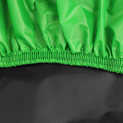 Black & Green Outdoor Motorcycle Cover for Honda, Suzuki, Kawasaki