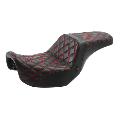 Driver Passenger Heated Seat for Harley Dyna Wide Super Glide FXD (2006 - 2017)
