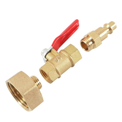 1/4 Inch Male Quick Connect Blowout Adapter for RV Winterization